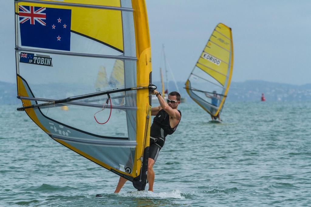 JP Tobin-3 - Oceanbridge Sail Auckland 2014, Day 4 © Oceanbridge Sail Auckland 
